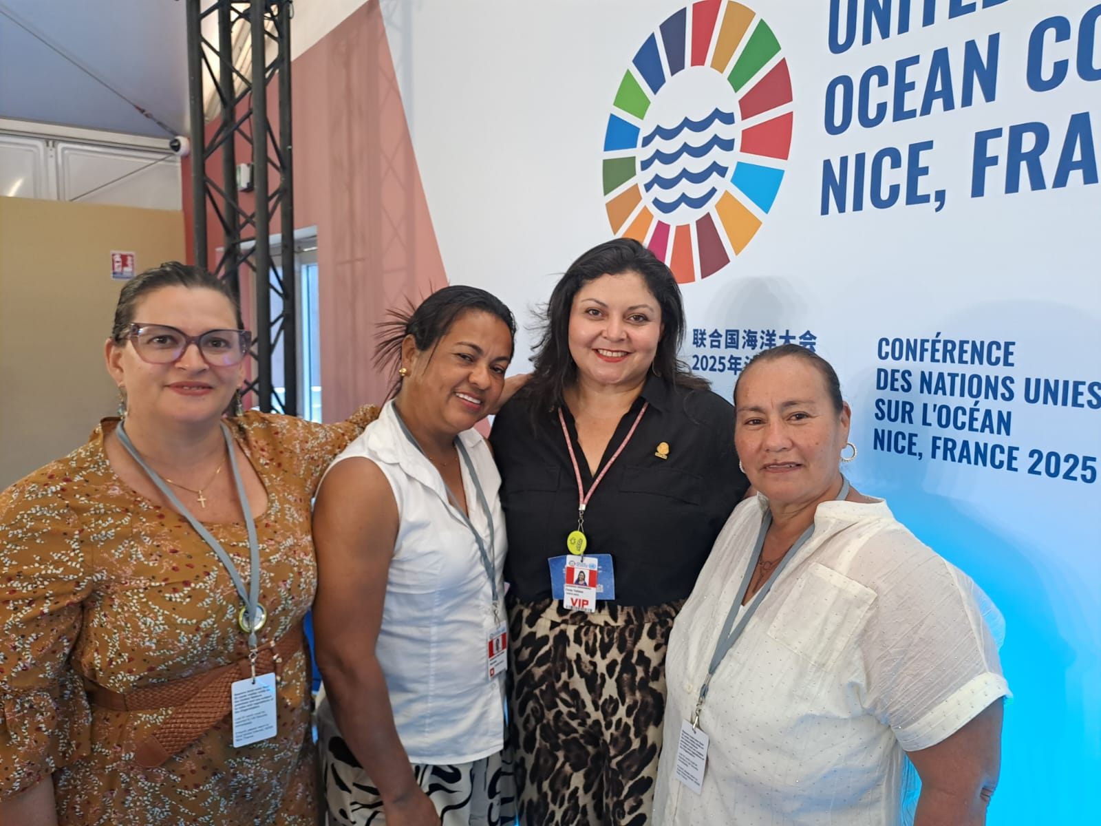 Jefatura de la Unidad Regional Pacífico Central, Monserrat Montero Matamoros, lideresa Guardiana del océano, Ministra de la Condición de la Mujer, Cindy Quesada Hernández y lideresa Guardiana del océano