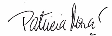 Firma Patricia Mora