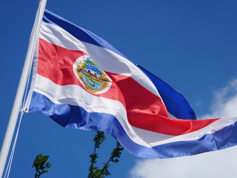 Bandera de Costa Rica