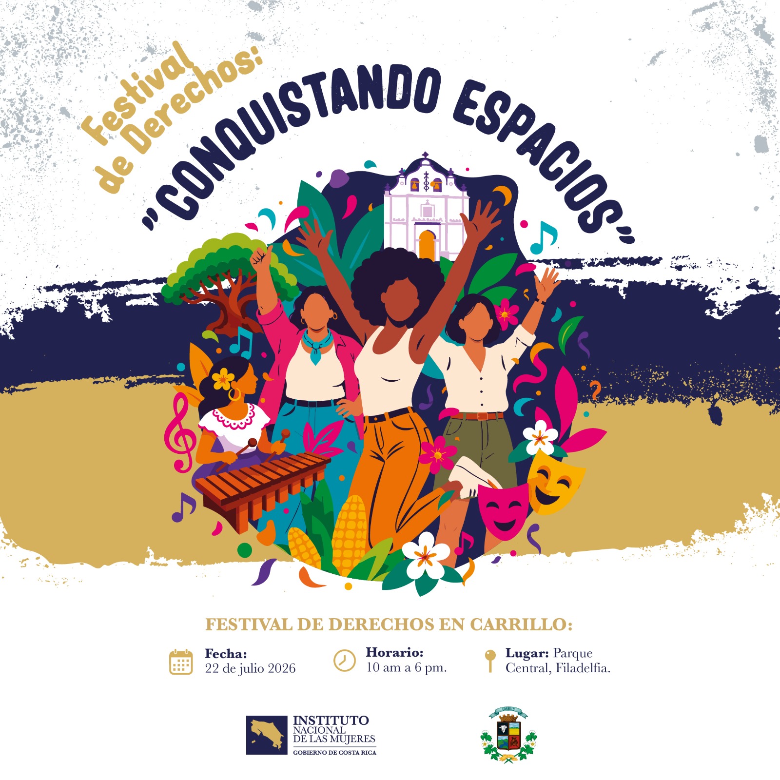 Invitación al Festival de Derechos en Guanacaste
