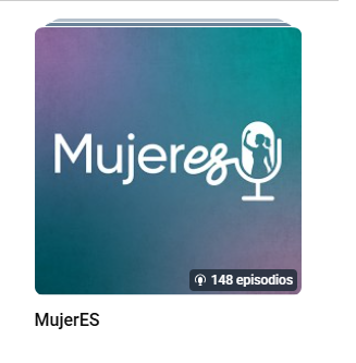 Portada del Podcast del INAMU, MujerEs, en canal de YouTube.